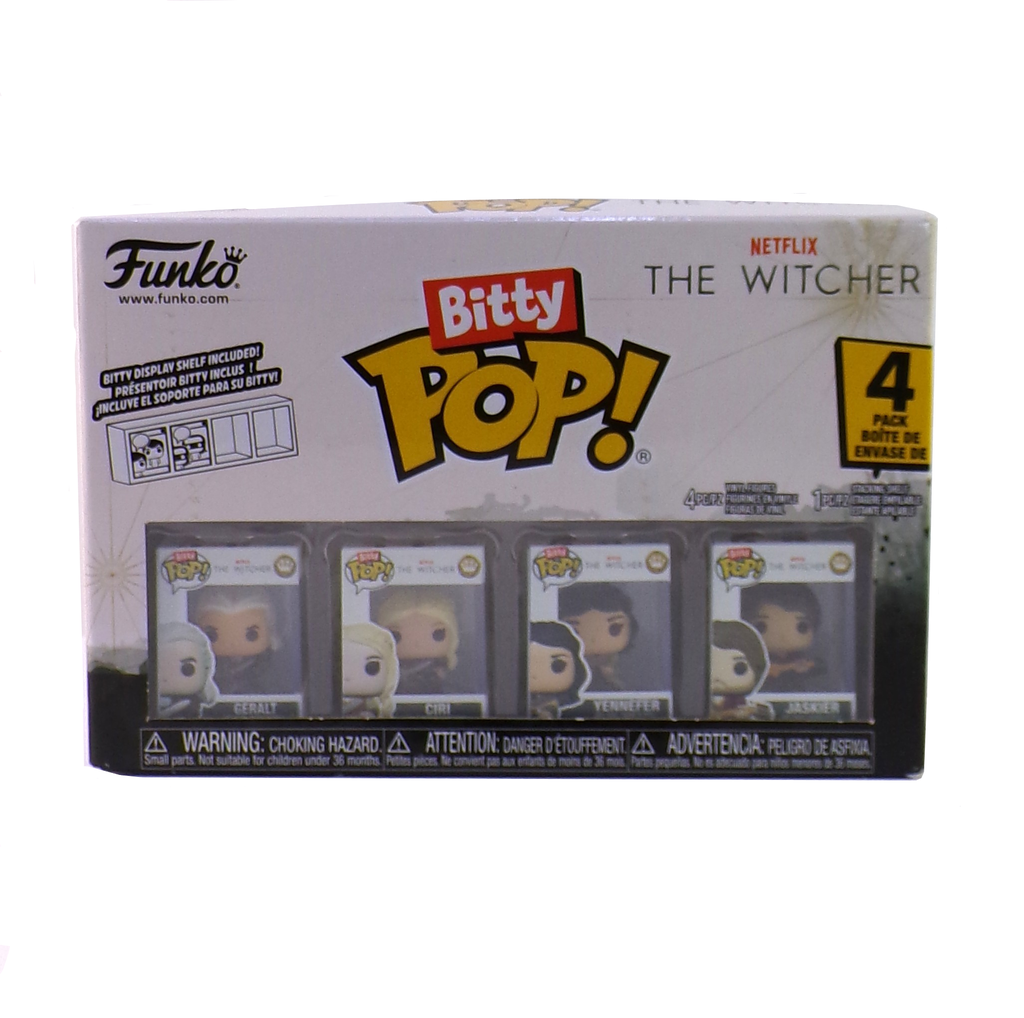 Funko Bitty Pop!- The Witcher- 4-pack Vinyl Mini Figures