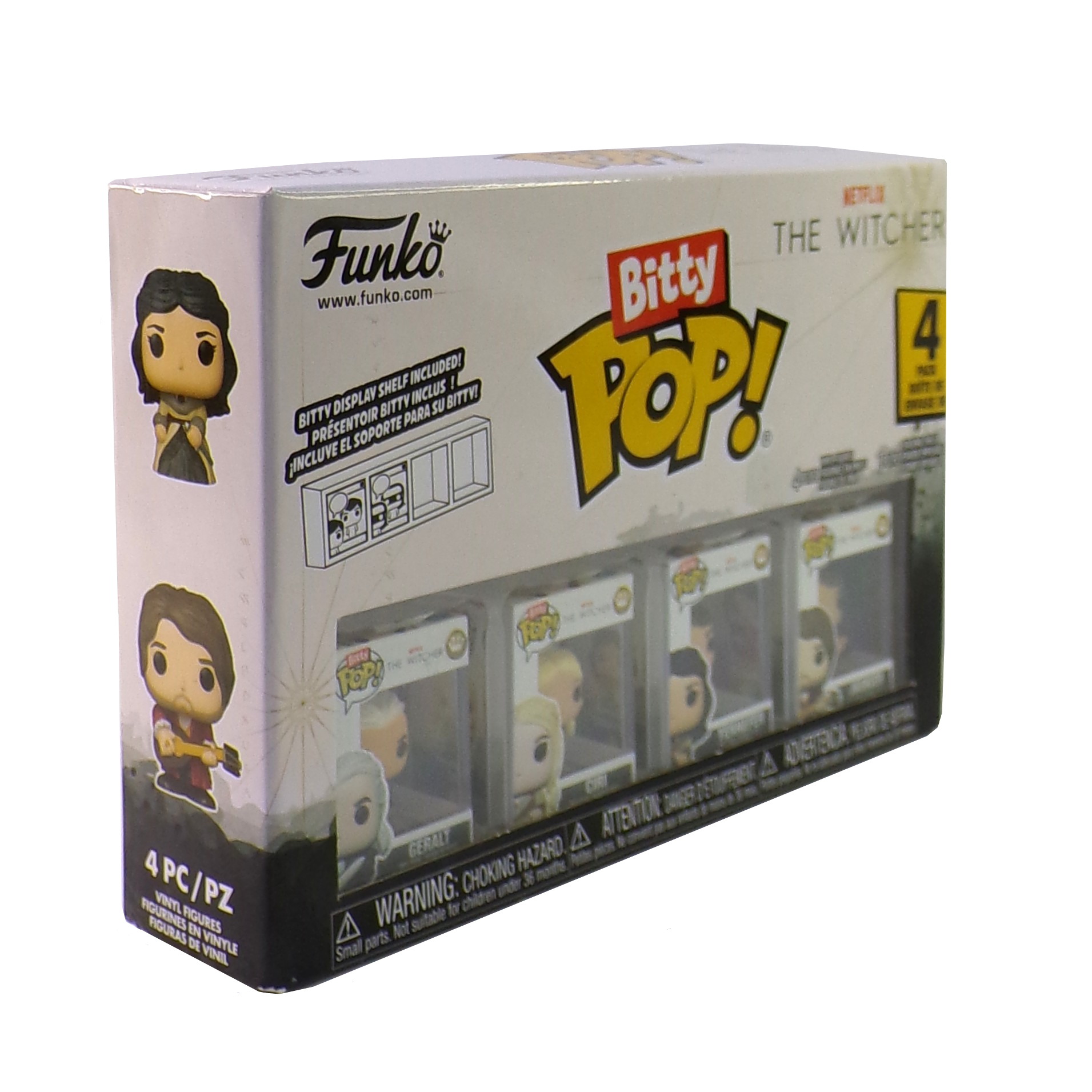 Funko Bitty Pop!- The Witcher- 4-pack Vinyl Mini Figures