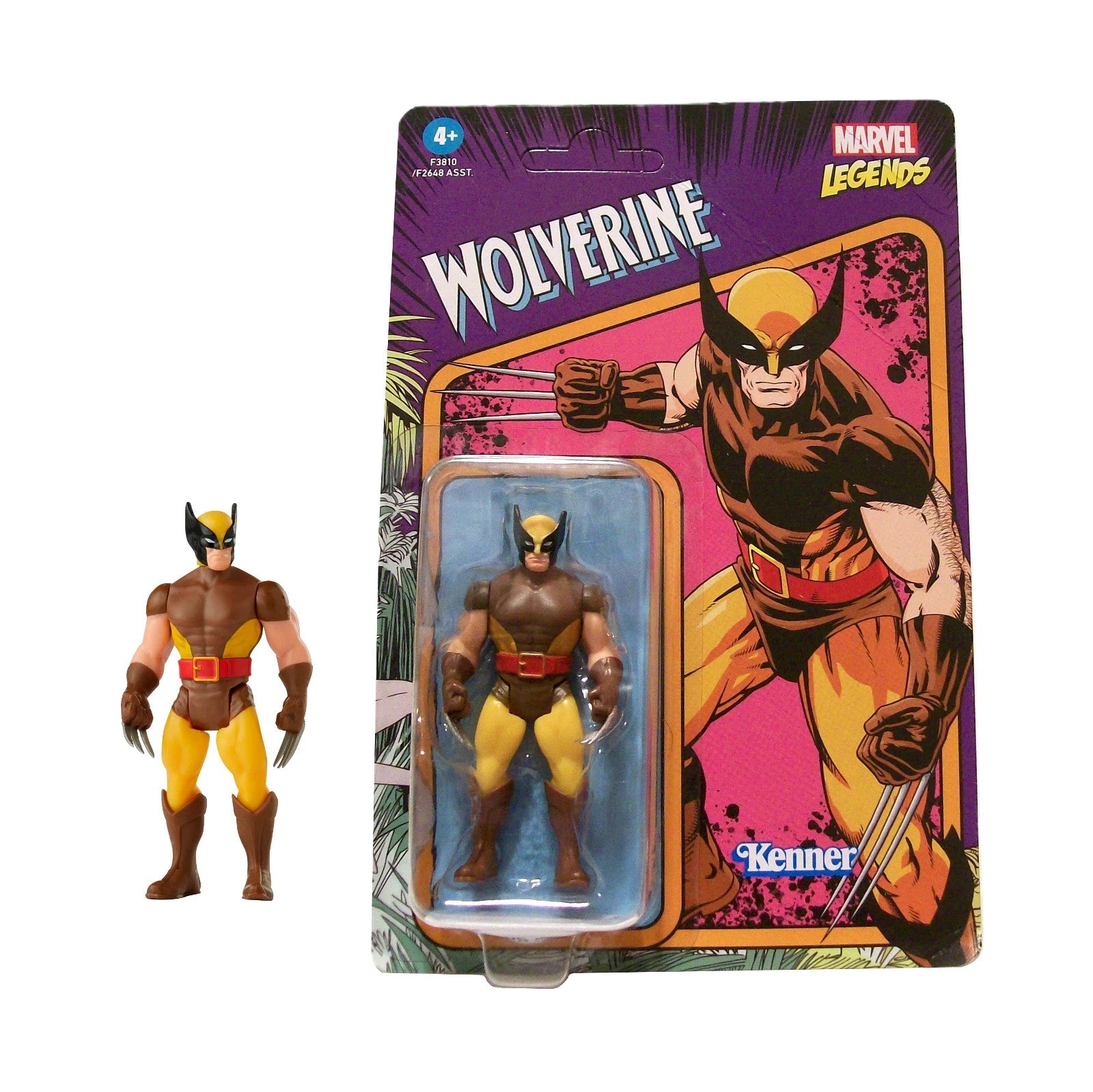 Marvel Legends Retro- Wolverine- Kenner 3.75-inch Action Figure