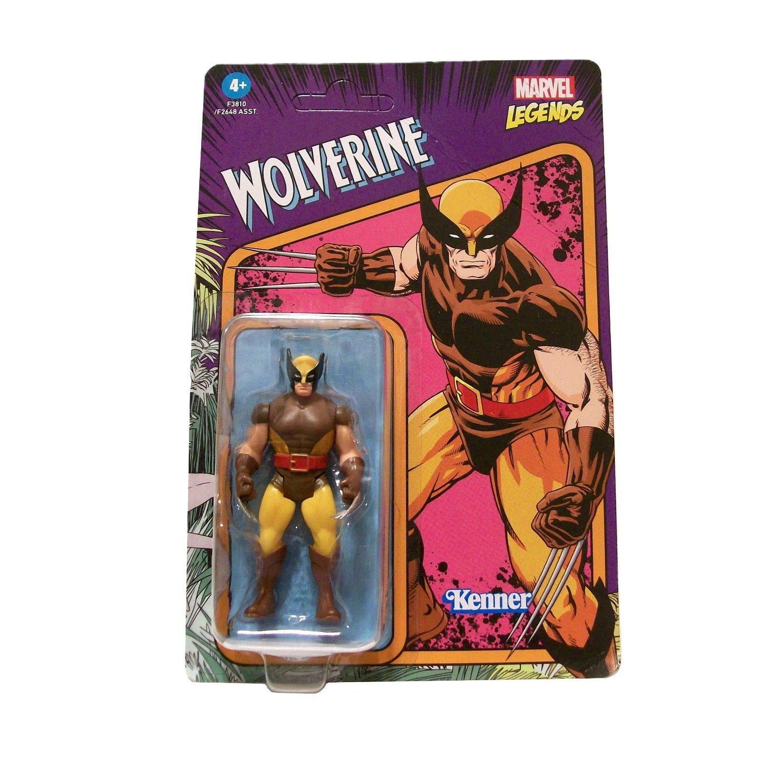 Marvel Legends Retro- Wolverine- Kenner 3.75-inch Action Figure