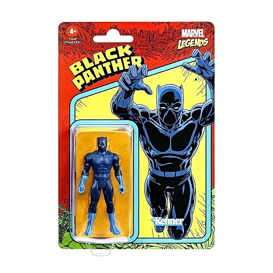 Marvel Legends Retro- Black Panther- Kenner 3.75" Carded Action Figure