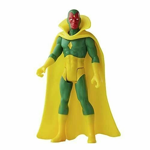 Marvel Legends Retro The Avengers- Vision- Kenner 3.75-inch Carded Action Figure