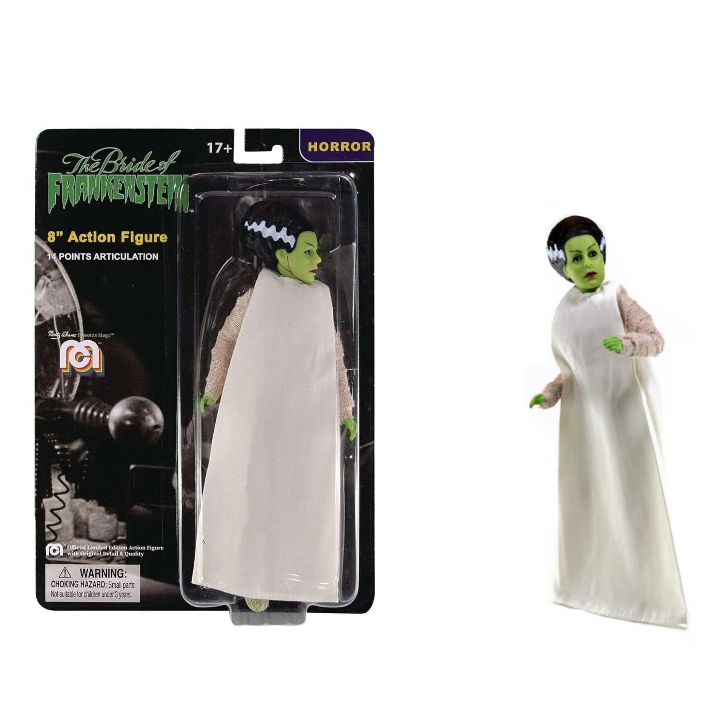 MEGO Monsters- The Bride of Frankenstein- 8-inch Action Figure