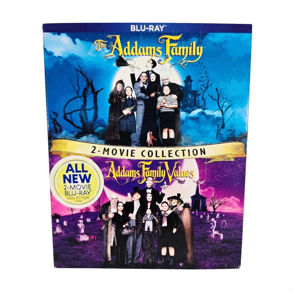 THE ADDAMS FAMILY Two Movie Blu-ray Collection (2019, Paramount)
