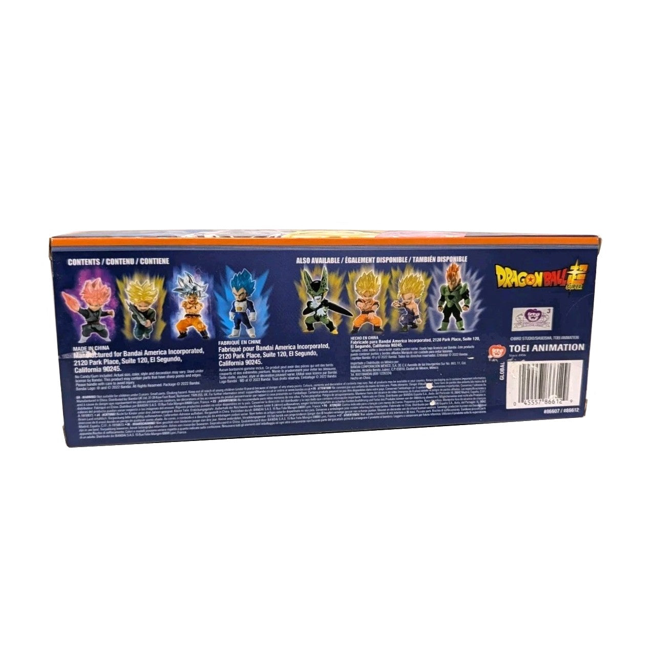 Bandai Namco Dragon Ball Super DBS Adverge 4-figure Box Set # 5 (Series 3)