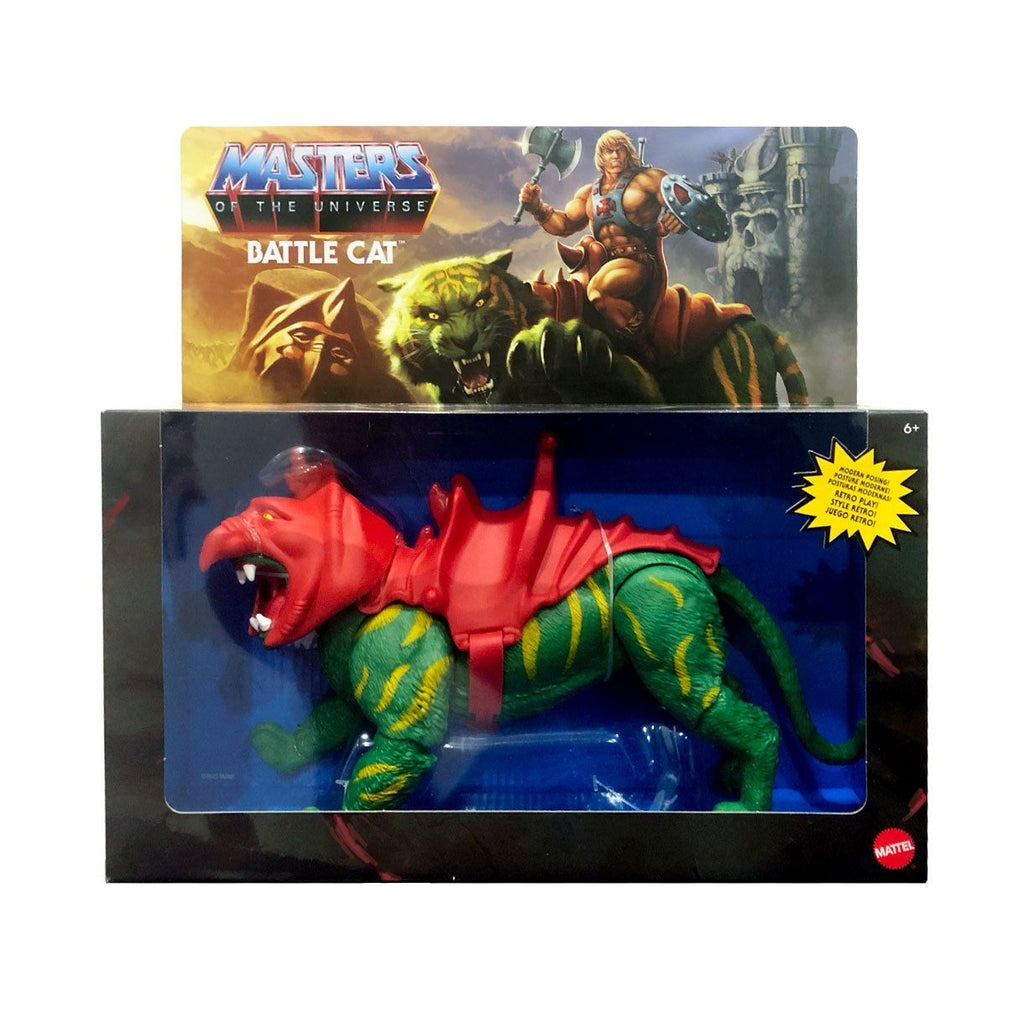 He-Man and the Masters of The Universe- Battle Cat- Retro Play Action Figure