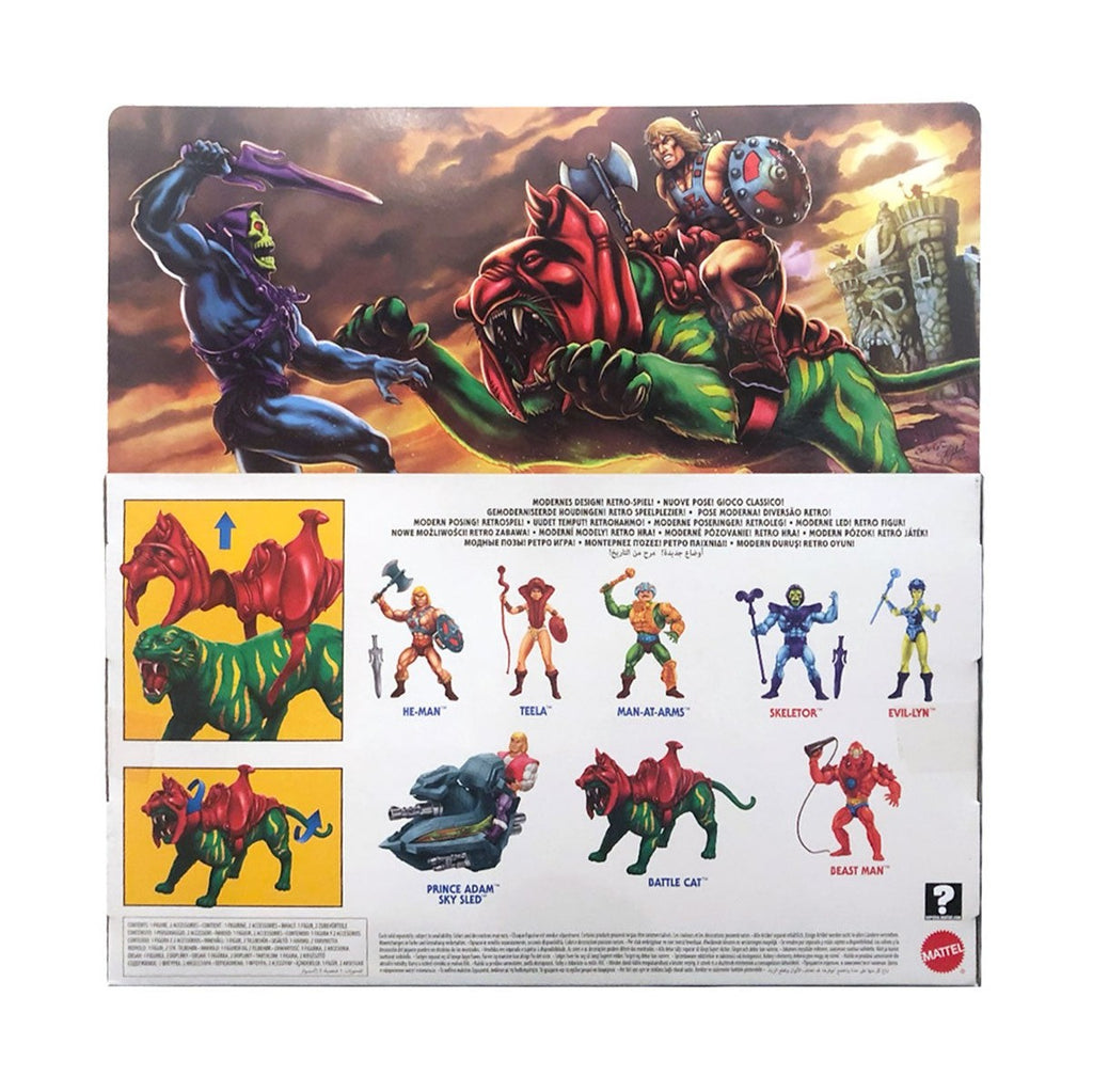 He-Man and the Masters of The Universe- Battle Cat- Retro Play Action Figure