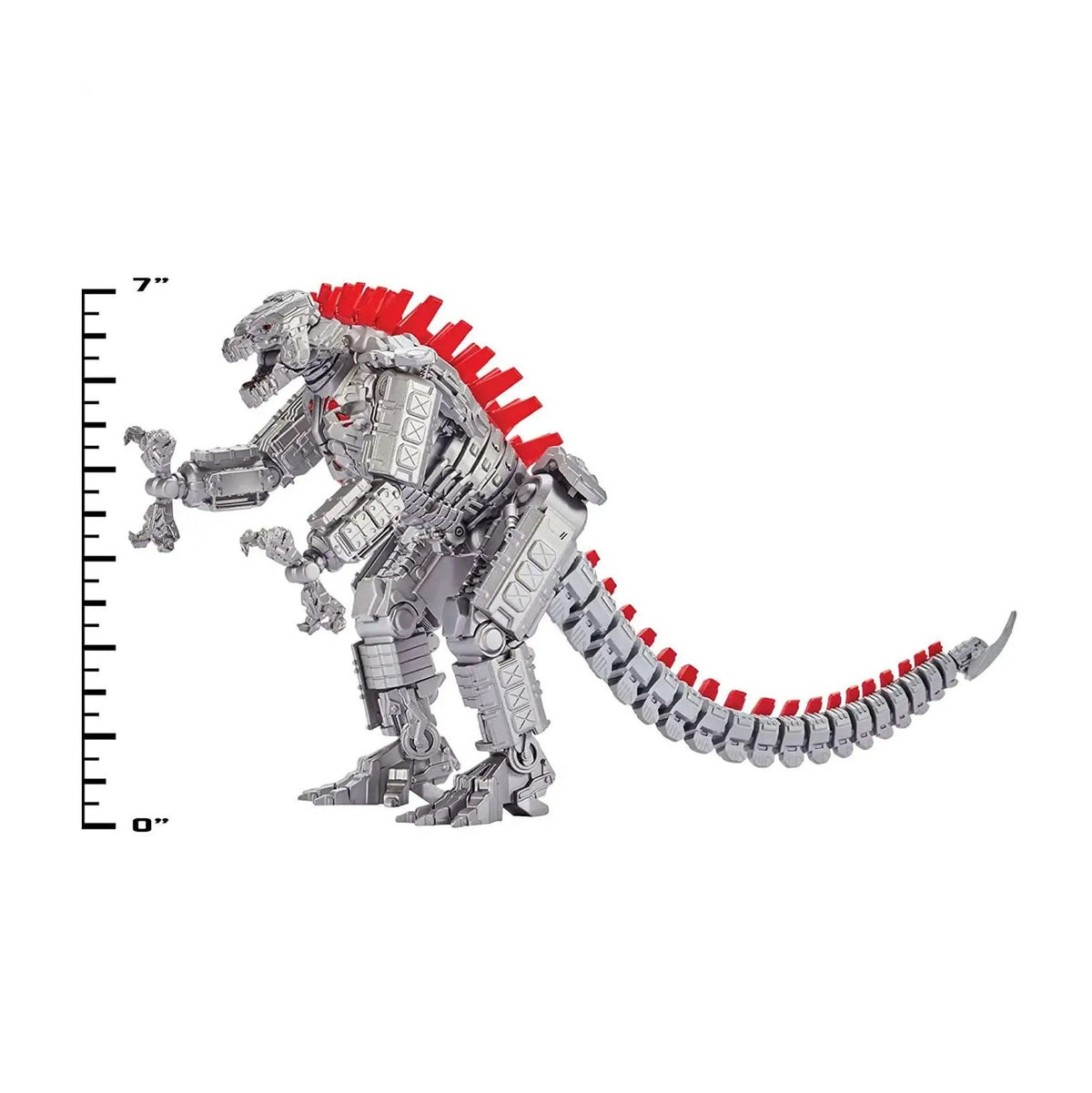 Playmates Godzilla vs. Kong- Battle Roar MechaGodzilla- Deluxe 7" Action Figure with Battle Sounds!