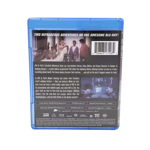 BILL & TED'S MOST EXCELLENT DOUBLE FEATURE Blu-ray (2016, Shout)