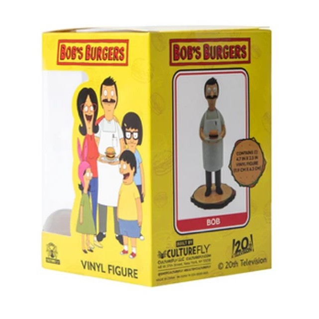 Bob's Burgers- Bob Belcher- 4.5-inch Collectible Vinyl Figure by CultureFly