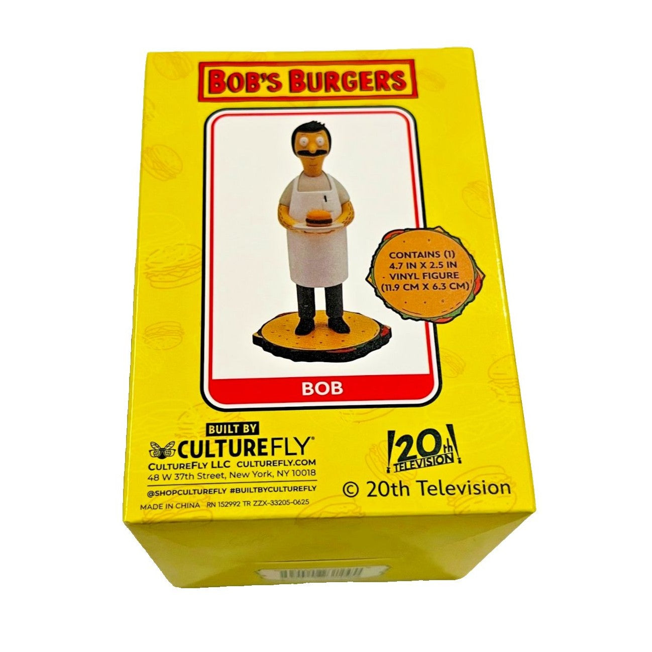 Bob's Burgers- Bob Belcher- 4.5-inch Collectible Vinyl Figure by CultureFly