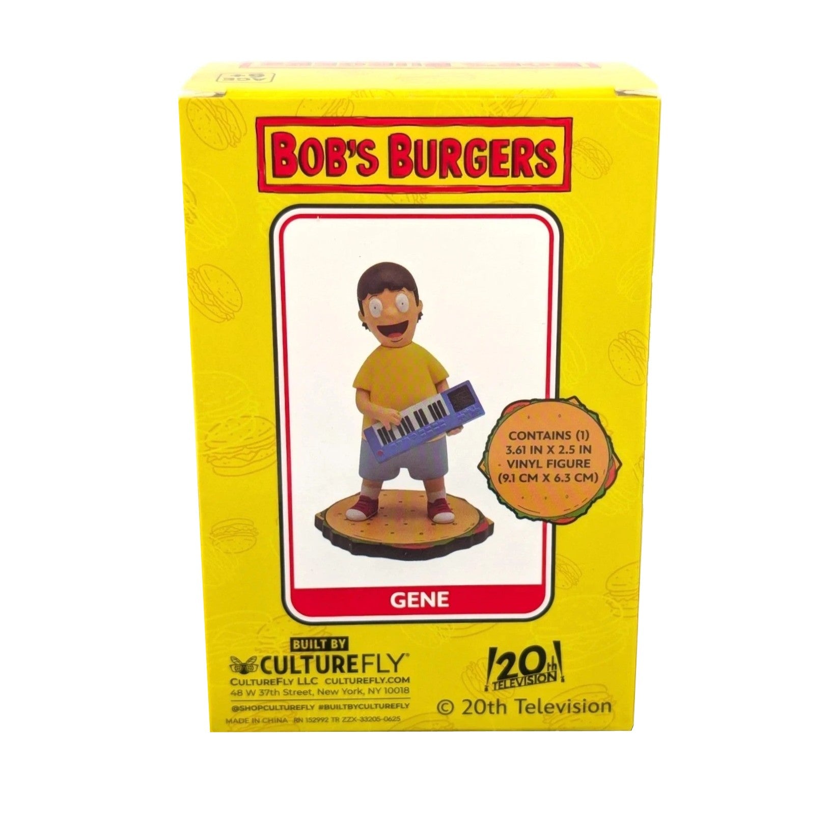 Bob's Burgers- Gene Belcher- 4.5-inch Collectible Vinyl Figure by CultureFly