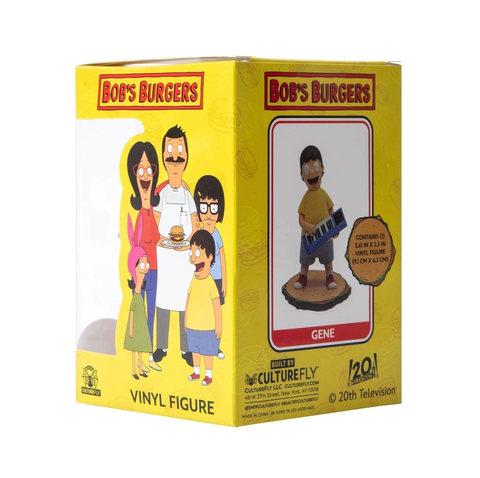 Bob's Burgers- Gene Belcher- 4.5-inch Collectible Vinyl Figure by CultureFly