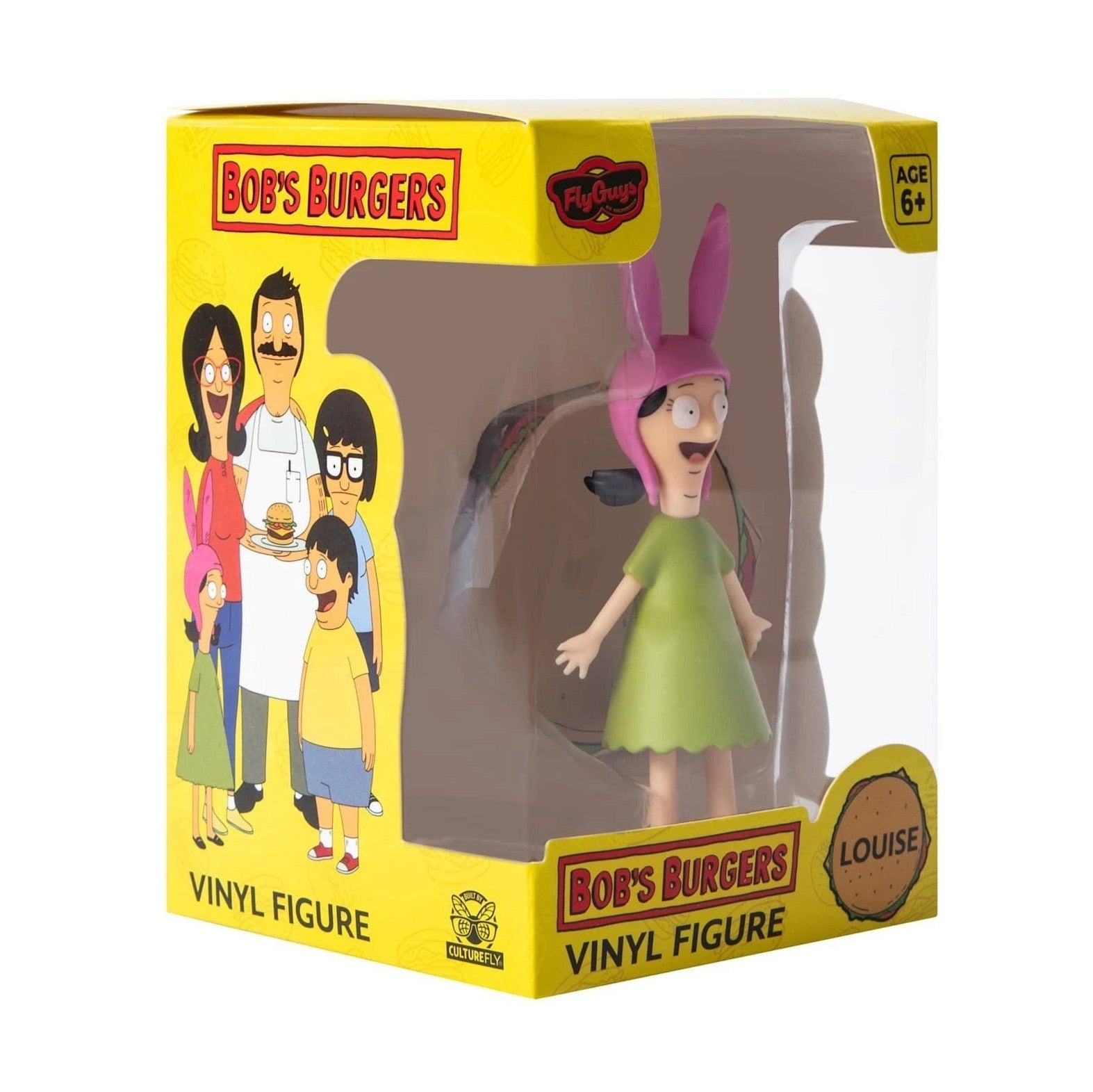 Bob's Burgers- Louise Belcher- 4.5-inch Collectible Vinyl Figure by CultureFly