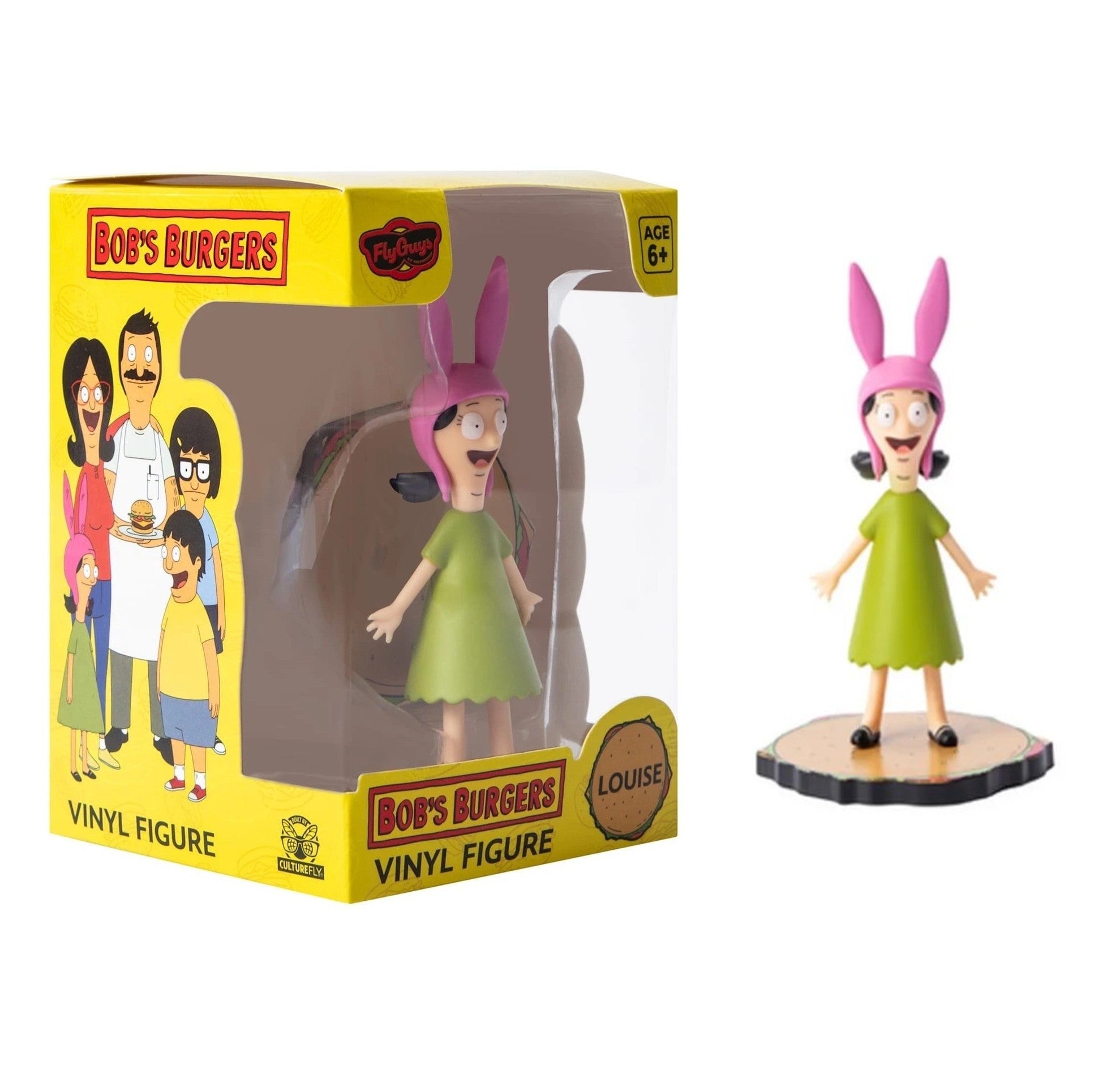 Bob's Burgers- Louise Belcher- 4.5-inch Collectible Vinyl Figure by CultureFly