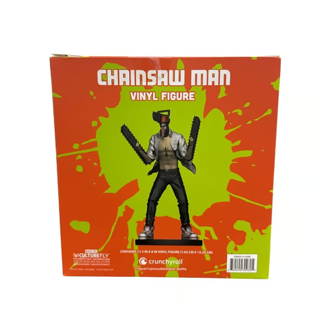 CultureFly- Chainsaw Man- 6-Inch Collectible Vinyl Figure
