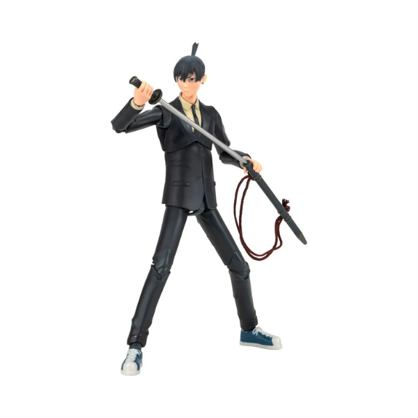 Jazwares Total Anime Chainsaw Man- Aki Hayakawa- Collectible Poseable Action Figure