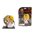 CultureFly FlyGuys Chucky- Tiffany- Collectible 4.5" Vinyl Figure with Acrylic Background