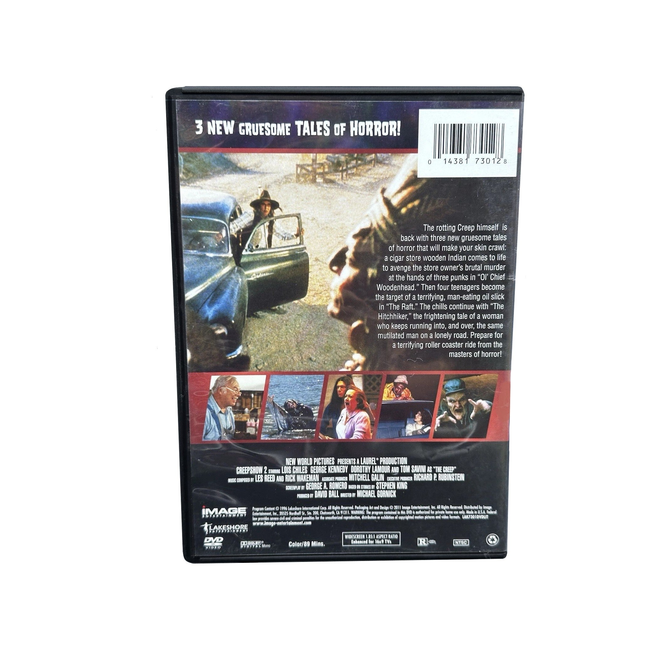 CREEPSHOW 2 (1987) DVD (2011, Image Entertainment)