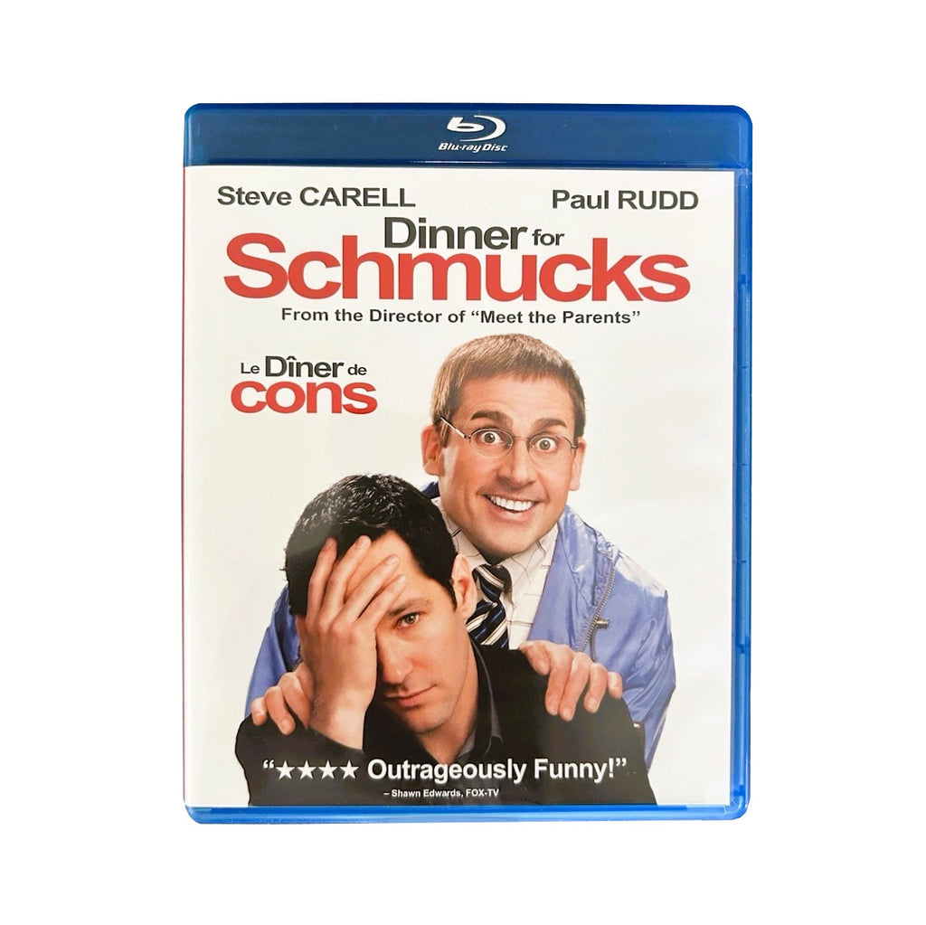 DINNER FOR SCHMUCKS (2010) Blu-ray (2011, DreamWorks)