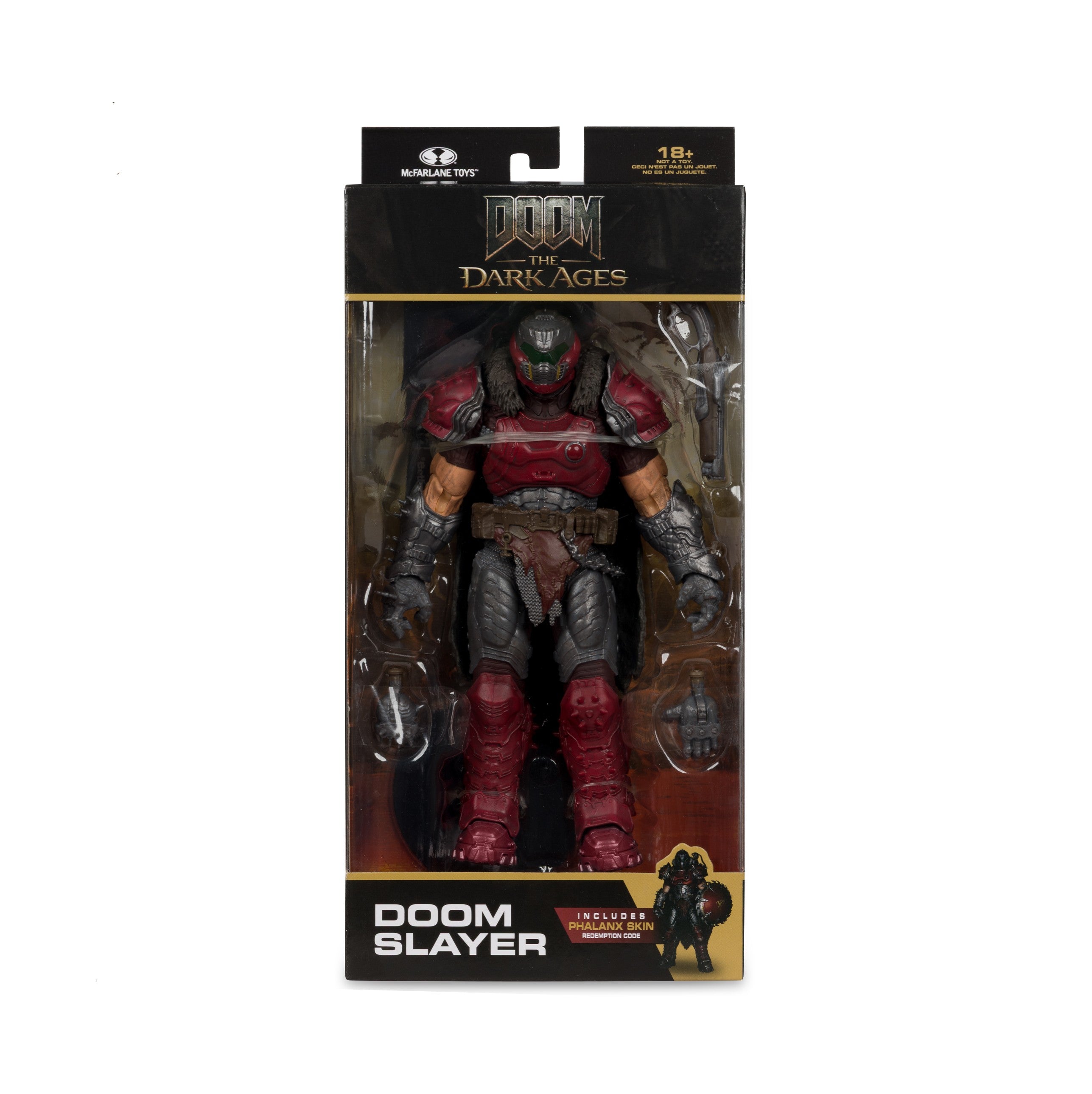 McFarlane Toys DOOM: The Dark Ages- Doom Slayer (Phalanx Skin)- 7" Action Figure