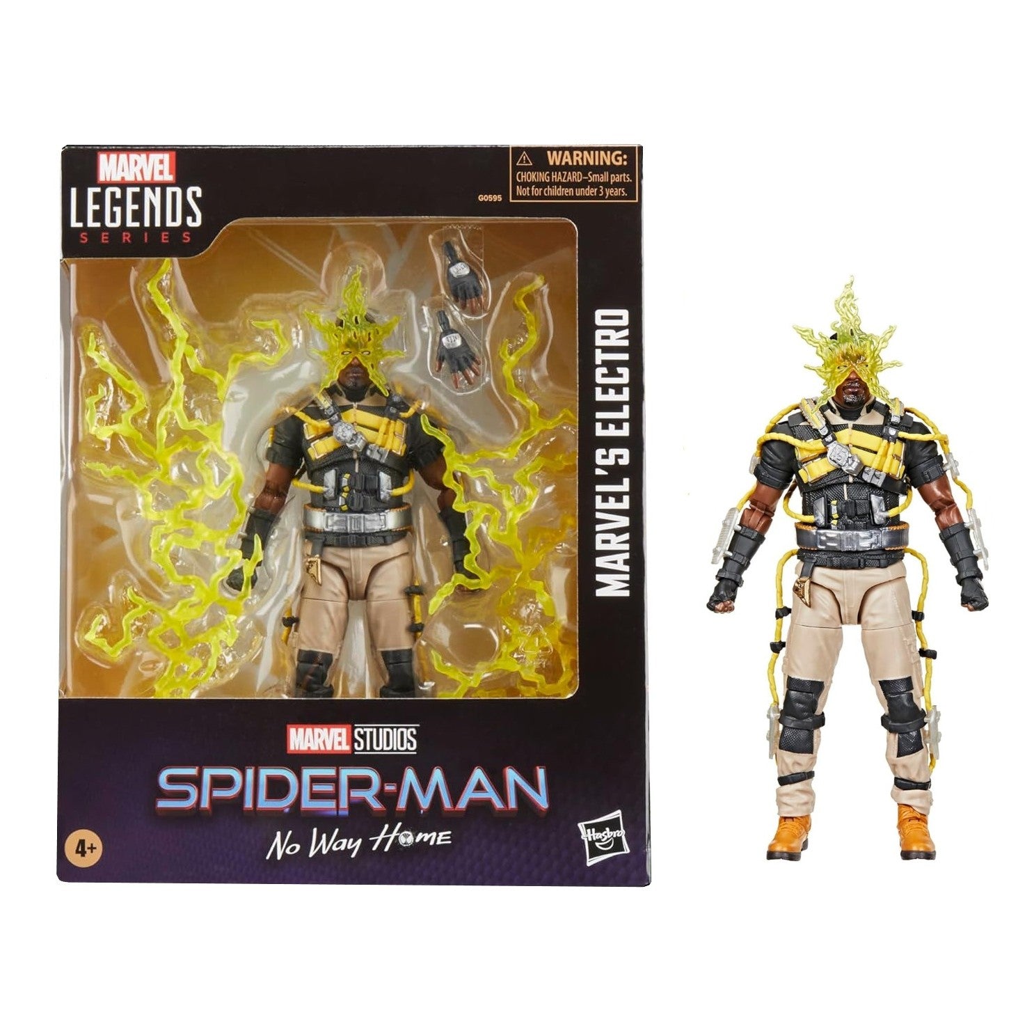 Marvel Legends Series Marvel’s Electro, Spider-Man: No Way Home Collectible 6 Inch Action Figure