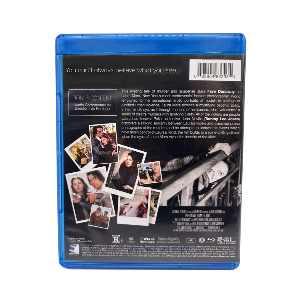 EYES OF LAURA MARS (1978) Blu-ray (2019, Mill Creek Entertainment)