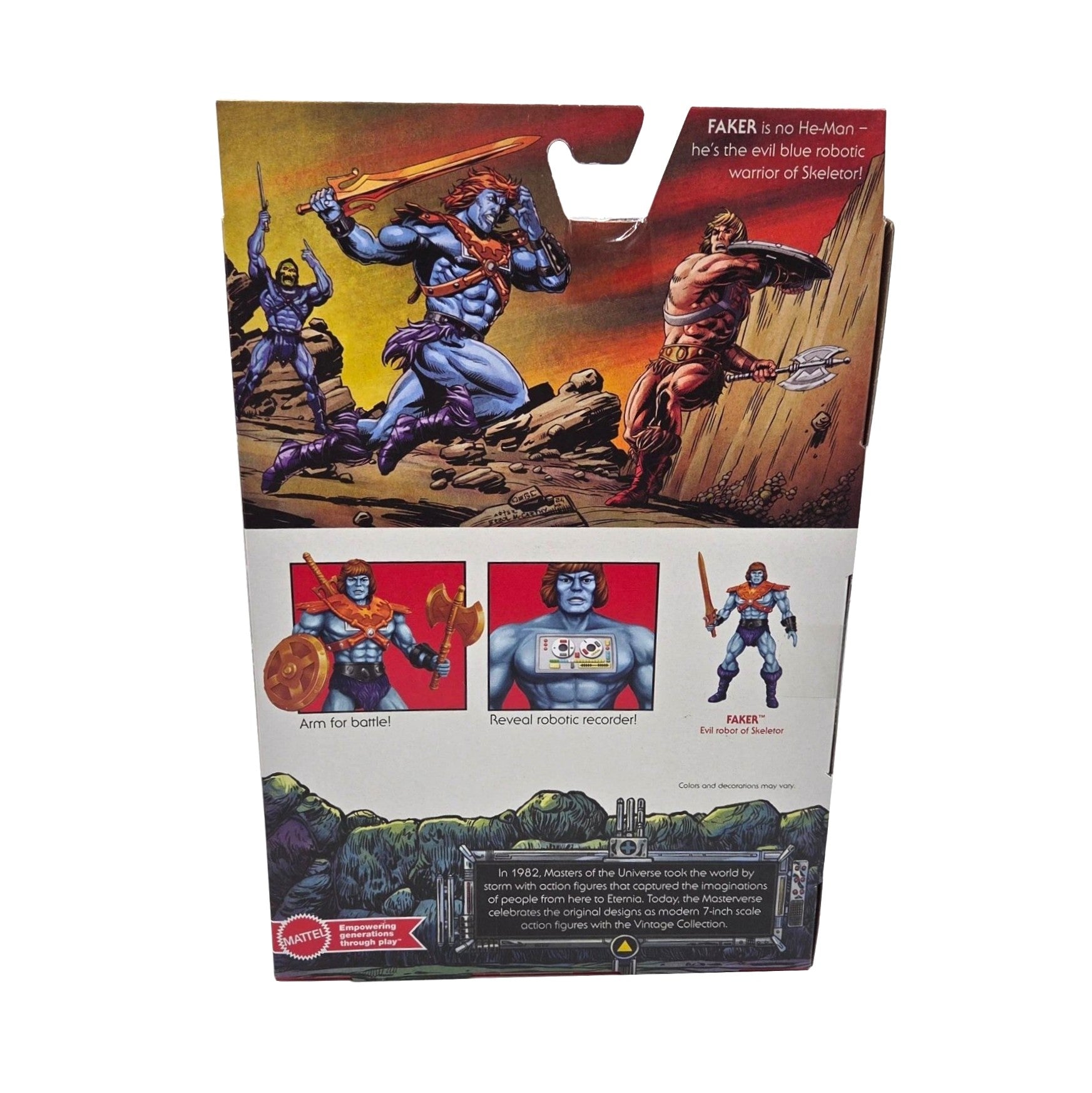 He-Man and the Masters of the Universe- Faker- Masterverse Vintage Collection Action Figure