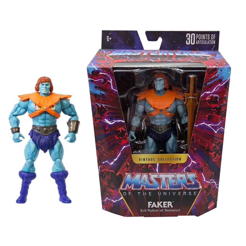 He-Man and the Masters of the Universe- Faker- Masterverse Vintage Collection Action Figure