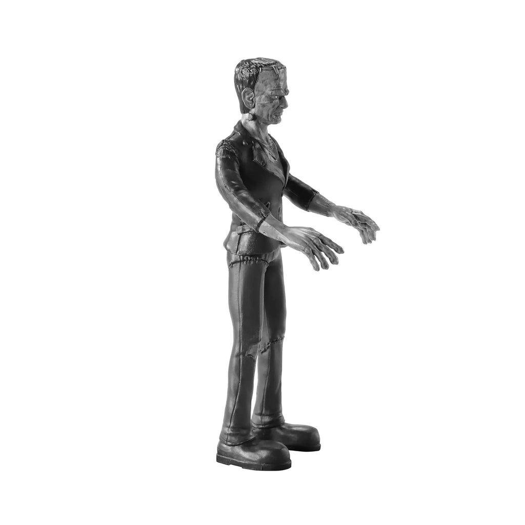 The Noble Collection Universal Monsters- Frankenstein (Silver Screen Edition)- Bendable & Poseable 7" Tall BendyFig