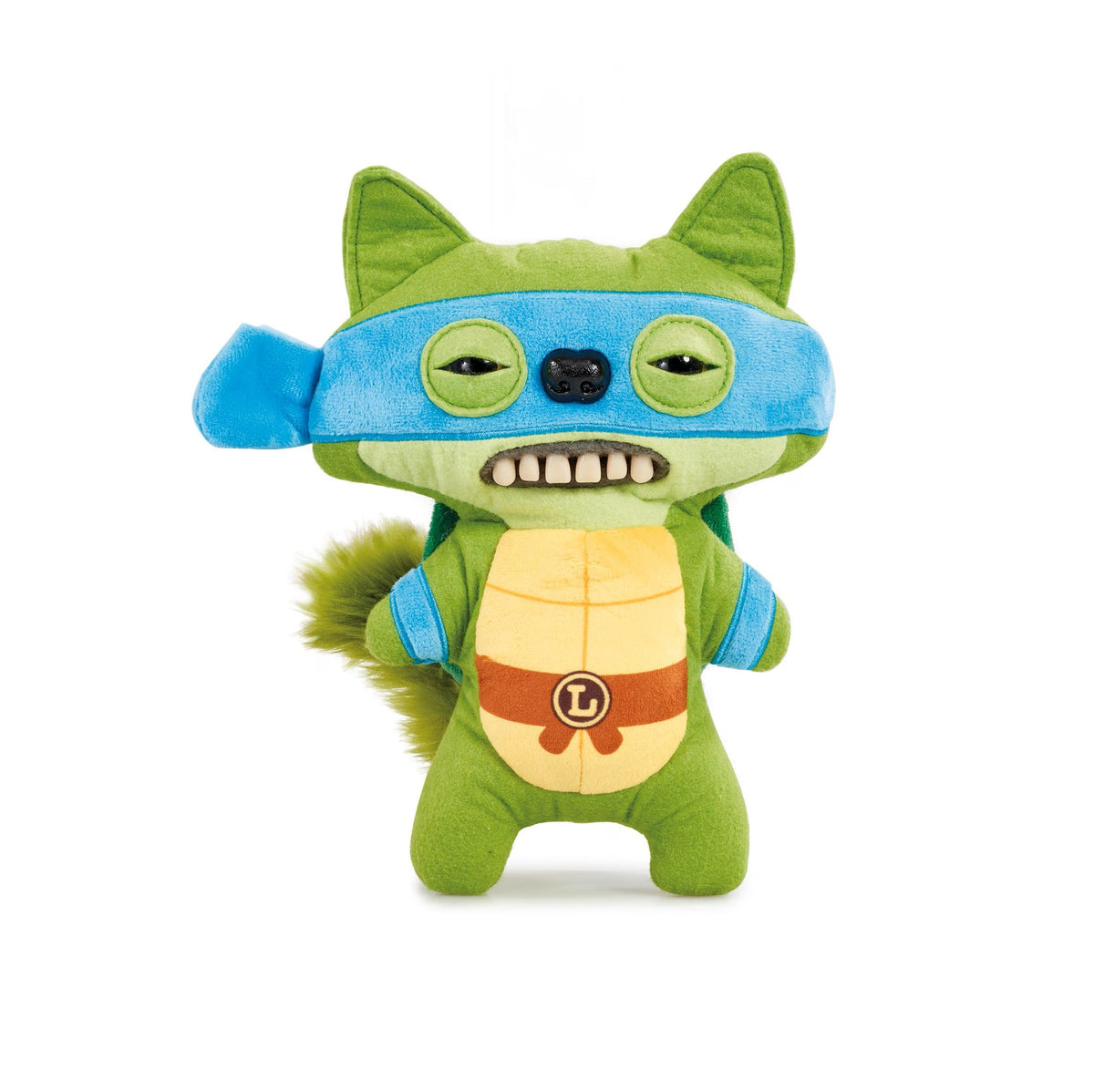 Fuggler (Funny Ugly Monster) Teenage Mutant Ninja Turtles (TMNT)- Leonardo- 9" Limited Edition Collectible Plush