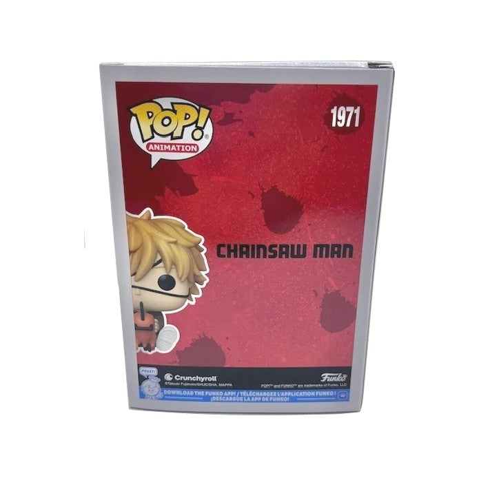 Funko Pop! Animation: Chainsaw Man- Denji with Pochita- Vinyl Figure Box Number 1971