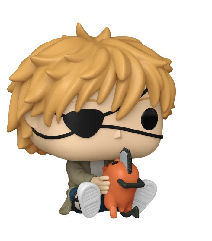 Funko Pop! Animation: Chainsaw Man- Denji with Pochita- Vinyl Figure Box Number 1971