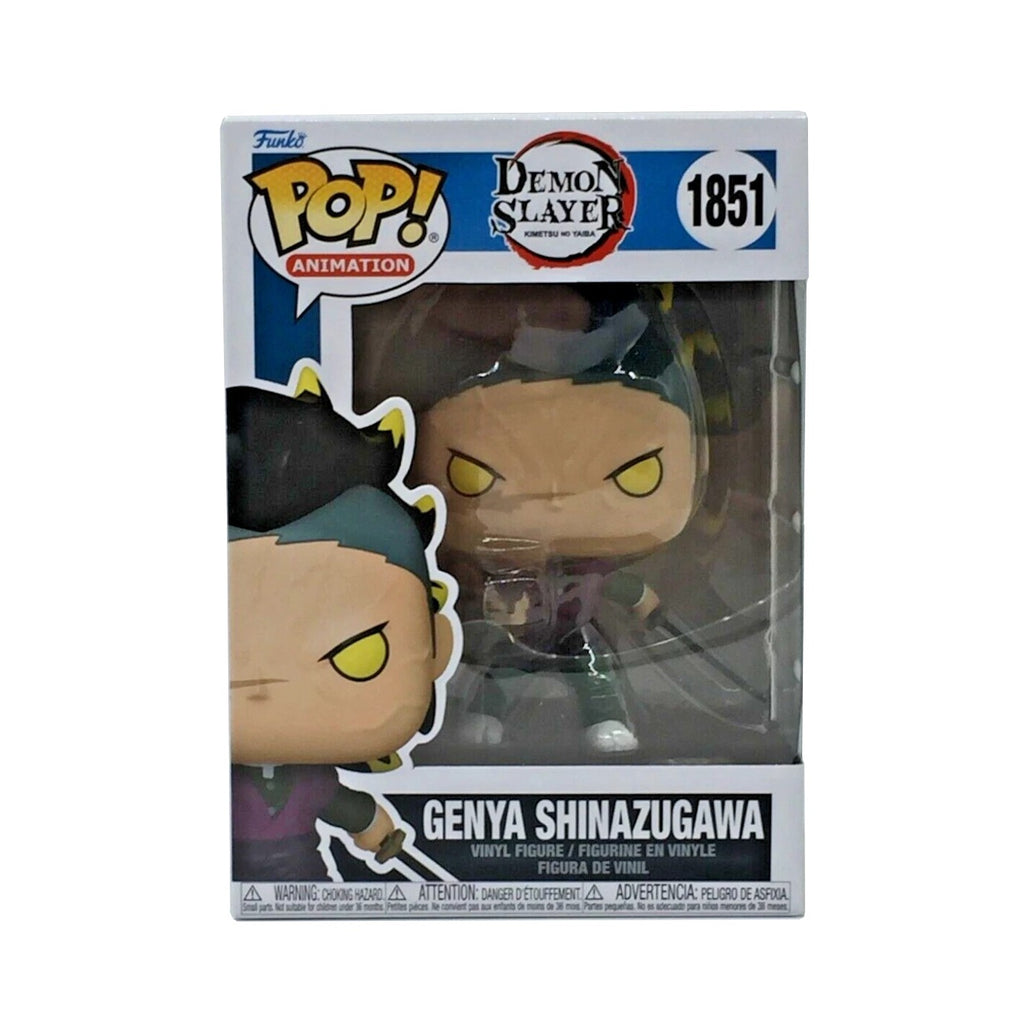 Funko Pop! Animation: Demon Slayer- Genya Shinazugawa (Demon Form)- Vinyl Figure Box Number 1851