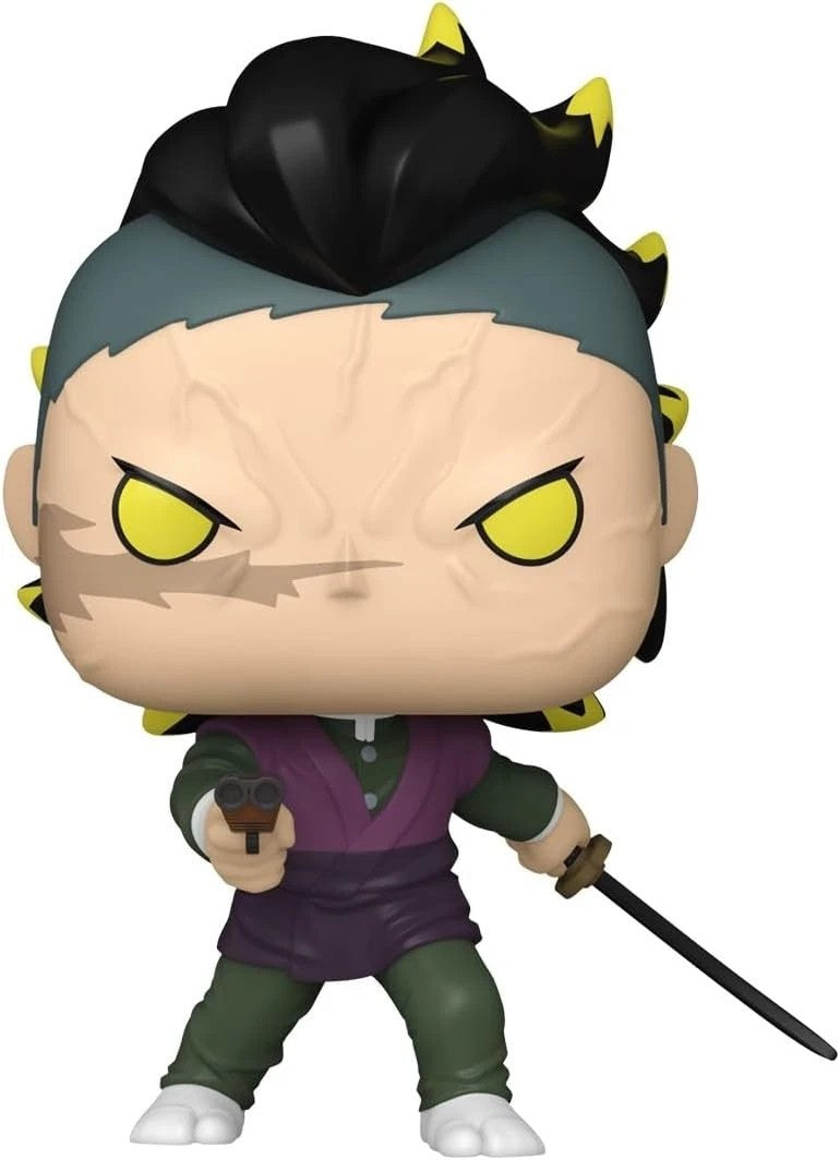 Funko Pop! Animation: Demon Slayer- Genya Shinazugawa (Demon Form)- Vinyl Figure Box Number 1851