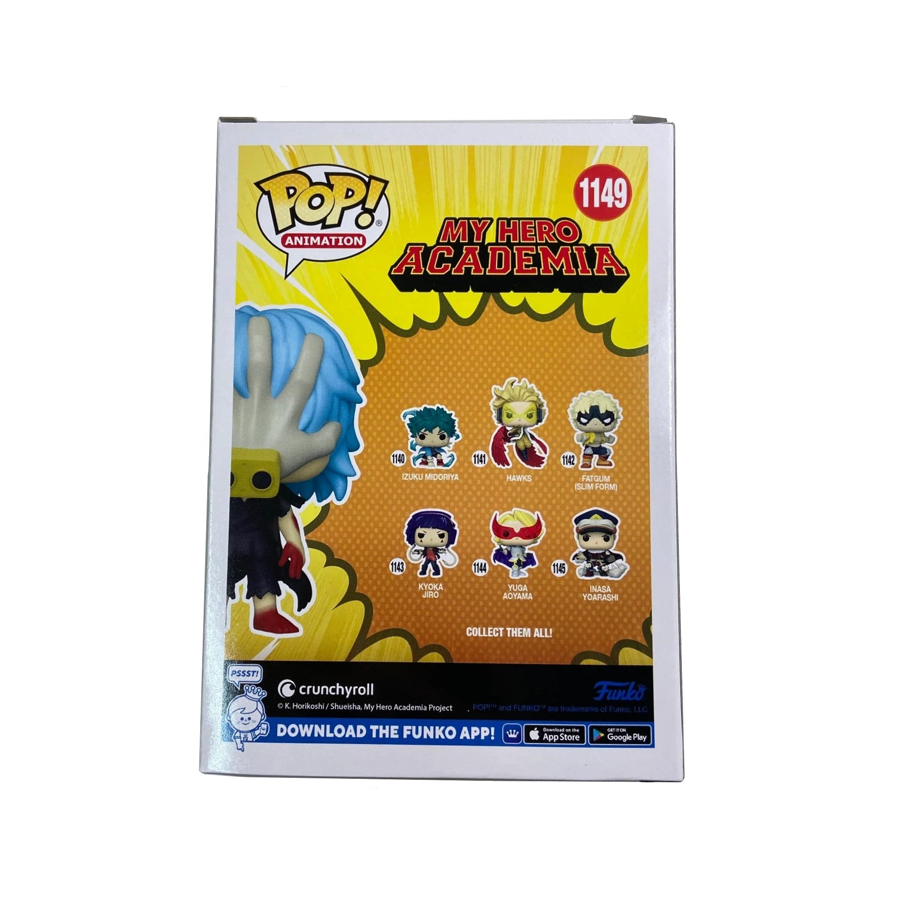 Funko Pop! Animation: My Hero Academia- Tomura Shigaraki- Vinyl Figure Box Number 1149