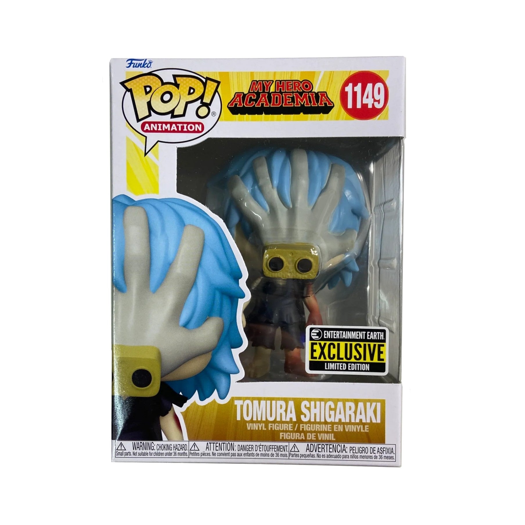 Funko Pop! Animation: My Hero Academia- Tomura Shigaraki- Vinyl Figure Box Number 1149