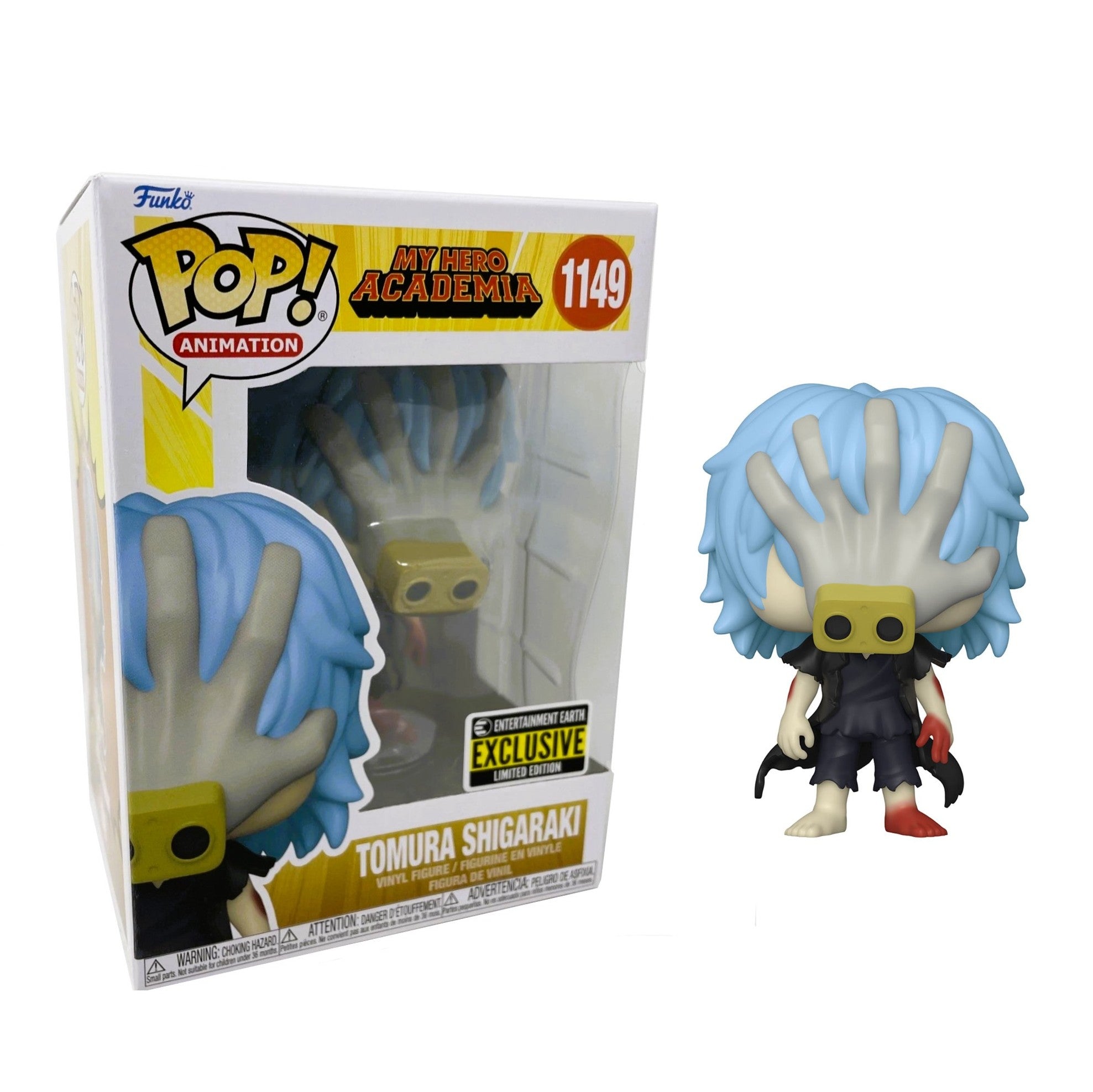 Funko Pop! Animation: My Hero Academia- Tomura Shigaraki- Vinyl Figure Box Number 1149