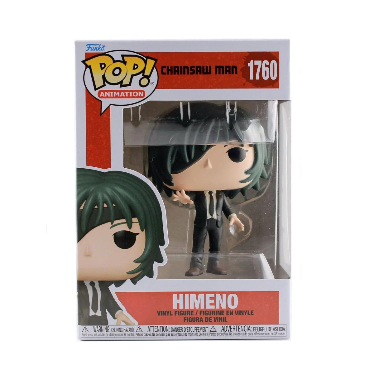 Funko Pop! Animation: Chainsaw Man- Himeno- Vinyl Figure Box Number 1760