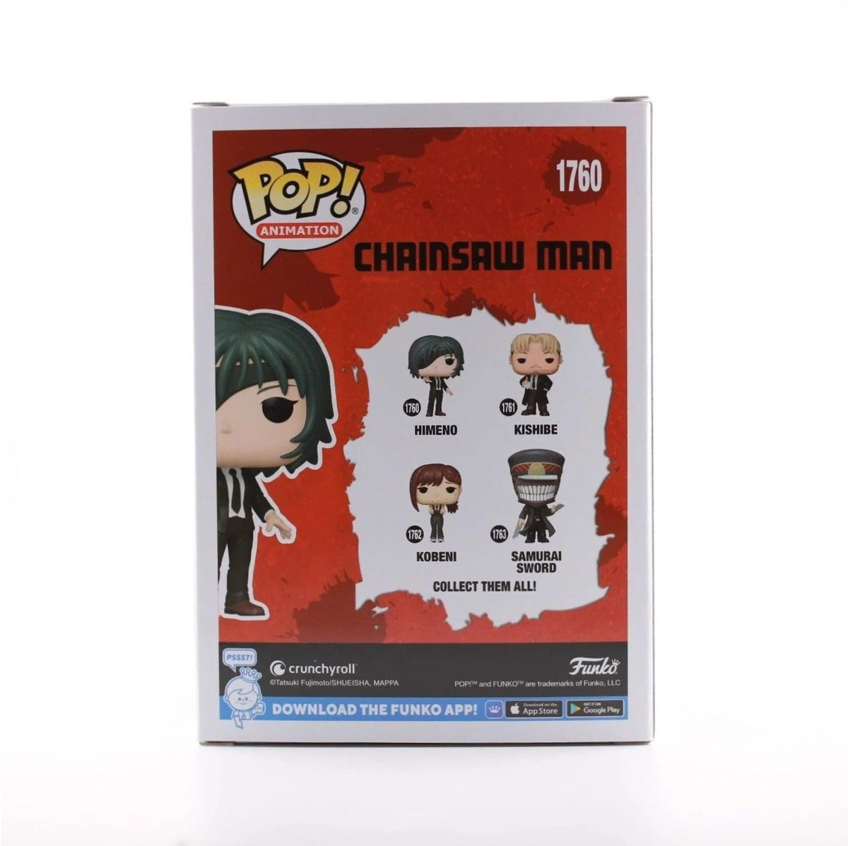 Funko Pop! Animation: Chainsaw Man- Himeno- Vinyl Figure Box Number 1760