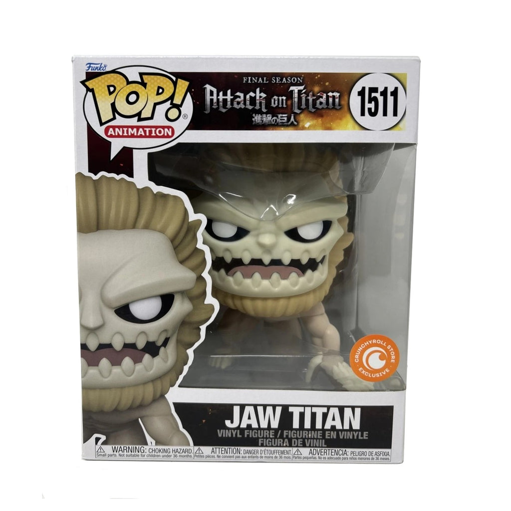 Funko Pop! Animation: Attack on Titan- Jaw Titan- Vinyl Figure Box Number 1511