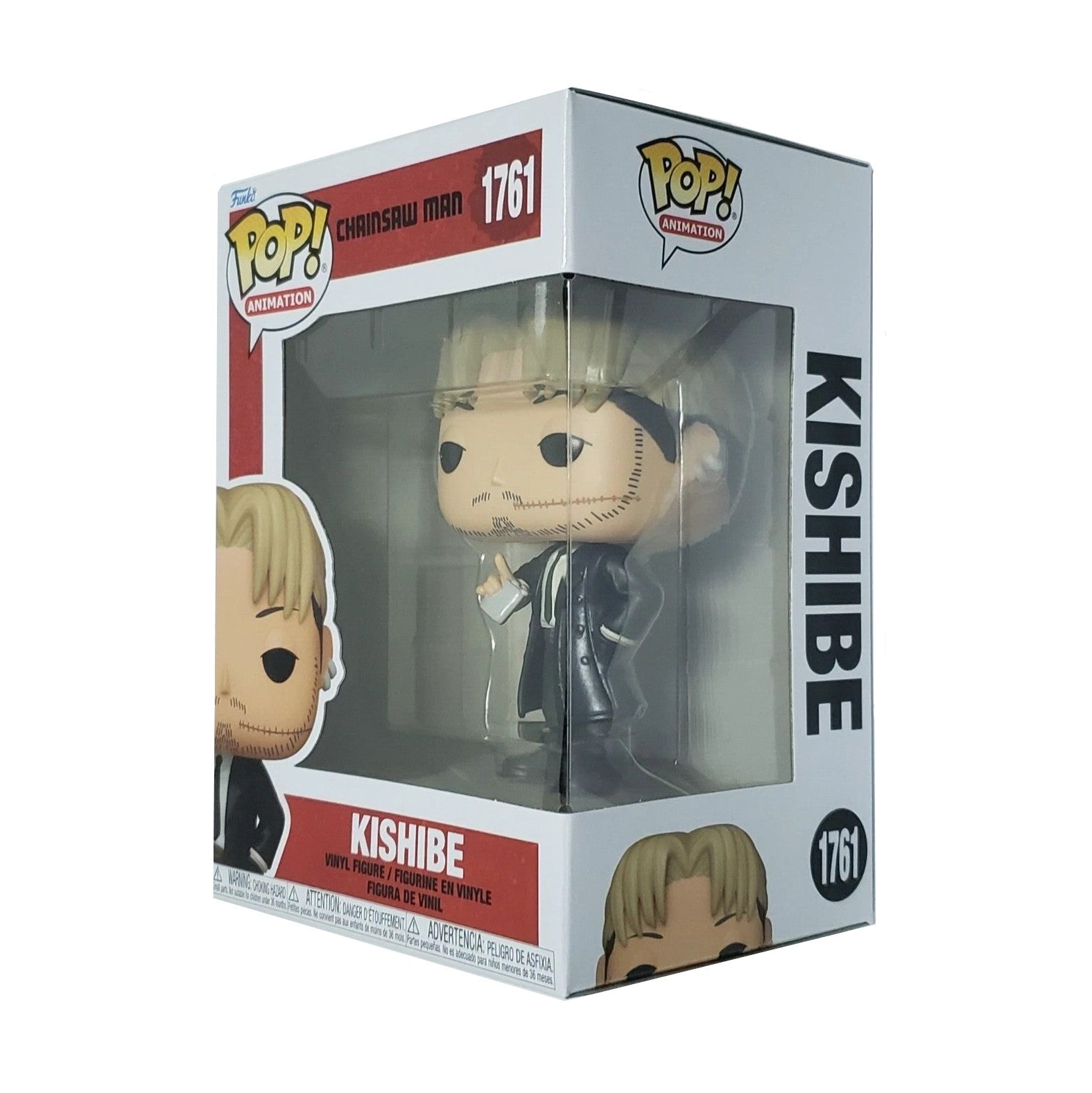 Funko Pop! Animation: Chainsaw Man- Kishibe- Vinyl Figure Box Number 1761