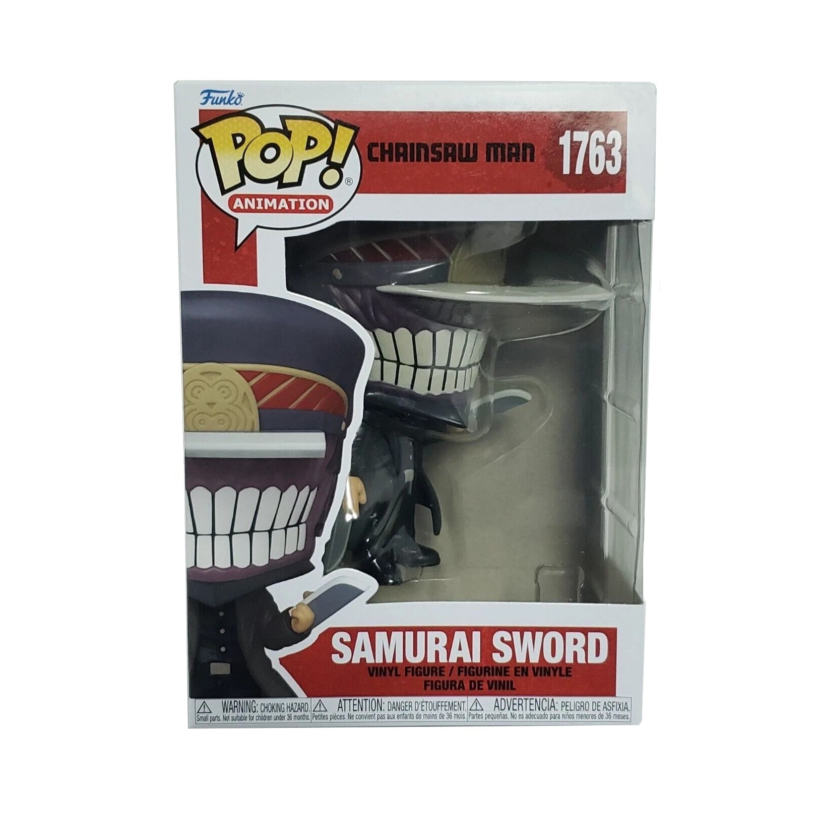 Funko Pop! Animation: Chainsaw Man- Samurai Sword- Vinyl Figure Box Number 1763