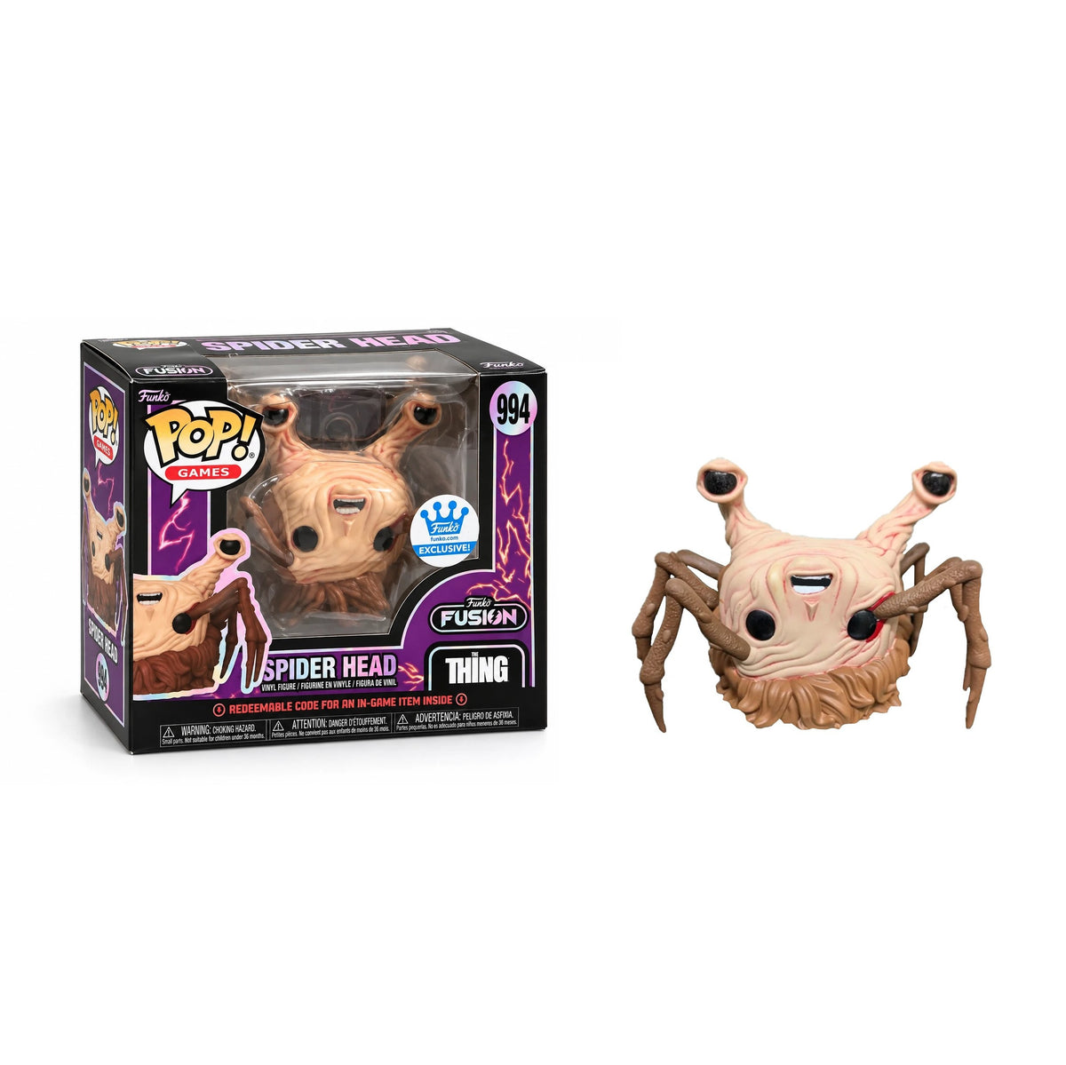 Funko Pop! Games: The Thing- Spider Head (Funko Fusion)- Vinyl Figure Box Number 994
