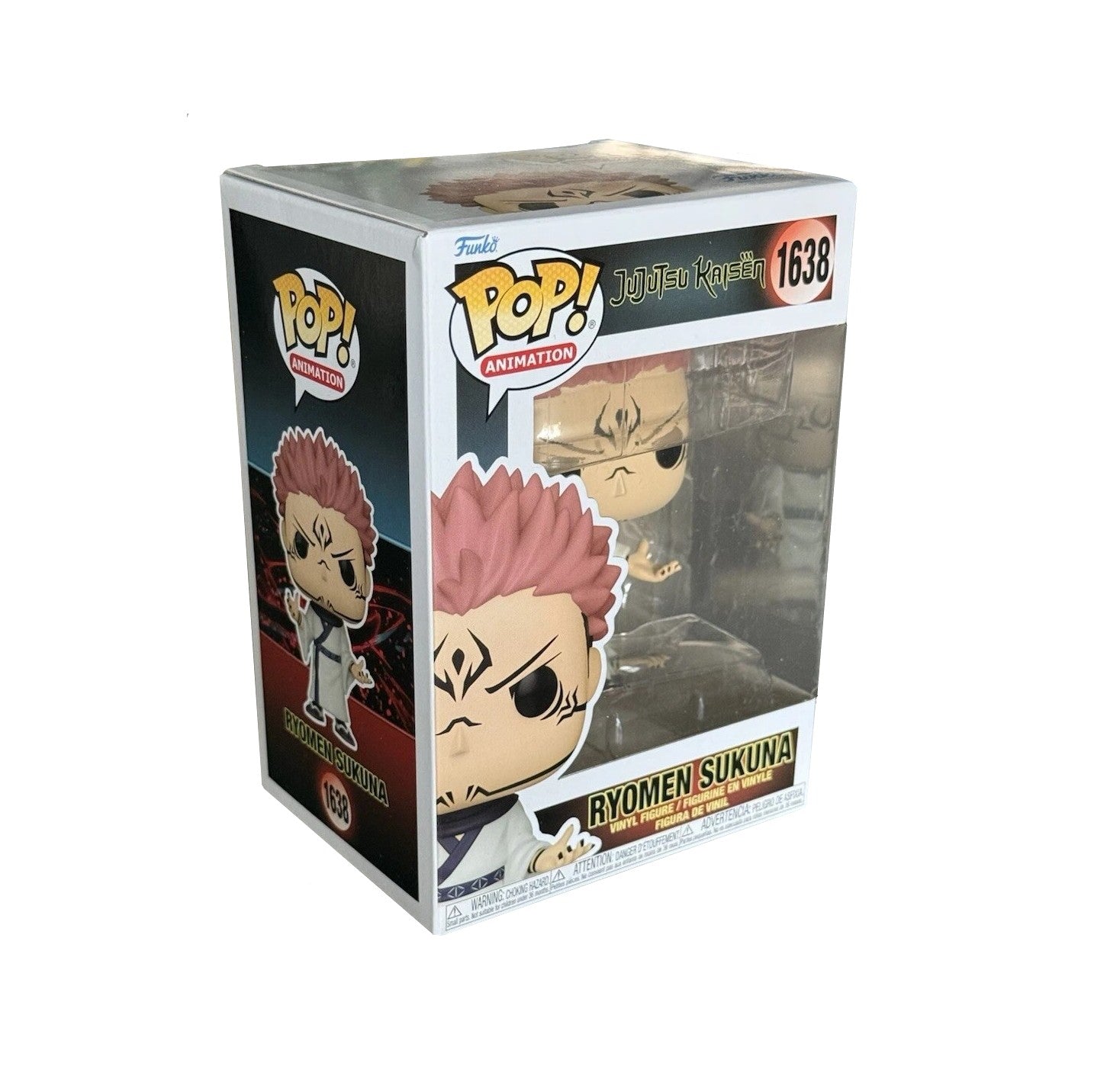 Funko Pop! Animation: Jujutsu Kaisen- Ryomen Sukuna- Vinyl Figure Box Number 1638