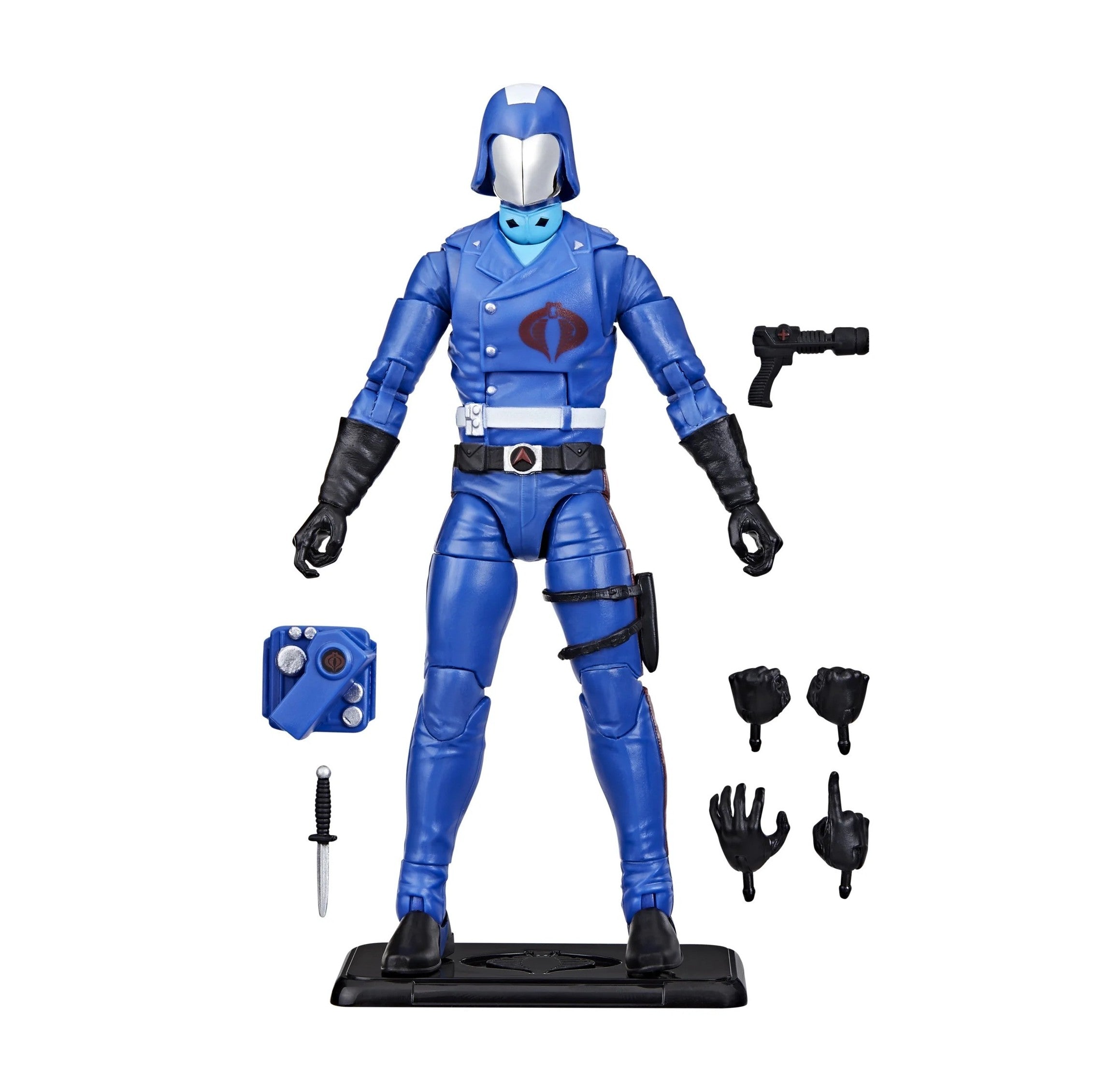 G.I. Joe Classified Series Retro Cardback, Cobra Commander, 6” Action Figure