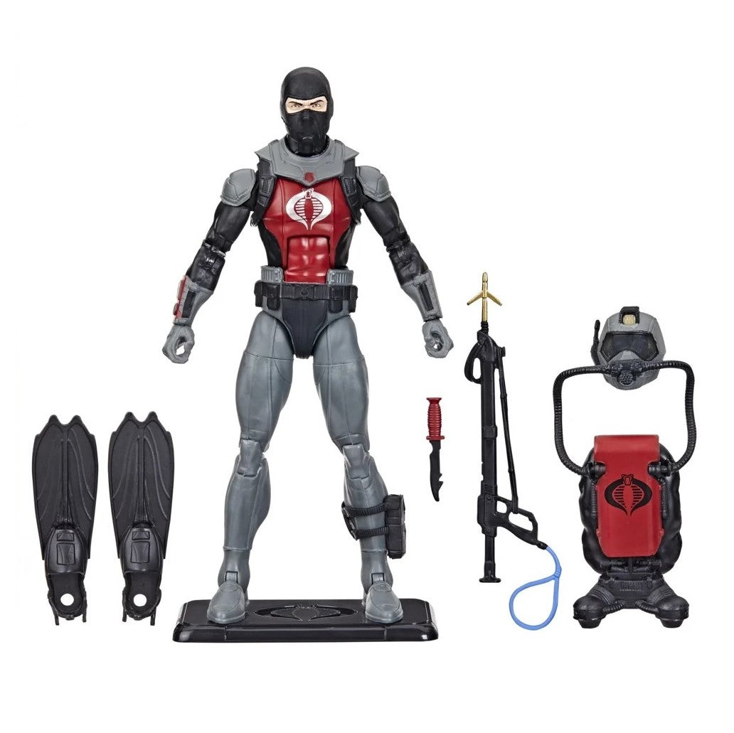 G.I. Joe Classified Series Retro Cardback, Cobra Eel, 6” Action Figure