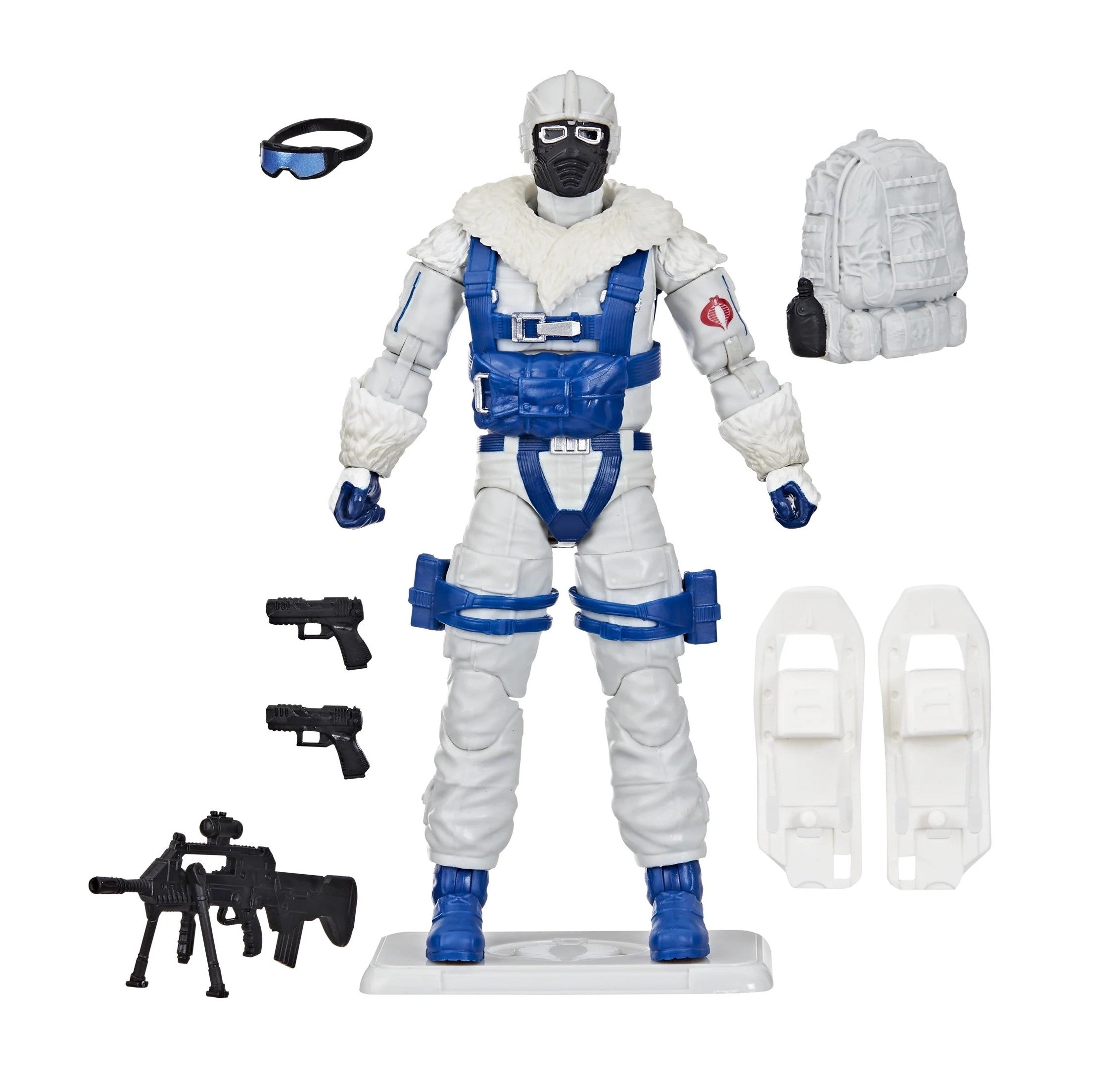 G.I. Joe Classified Series Retro Cardback, Snow Serpent, 6 Action Figure