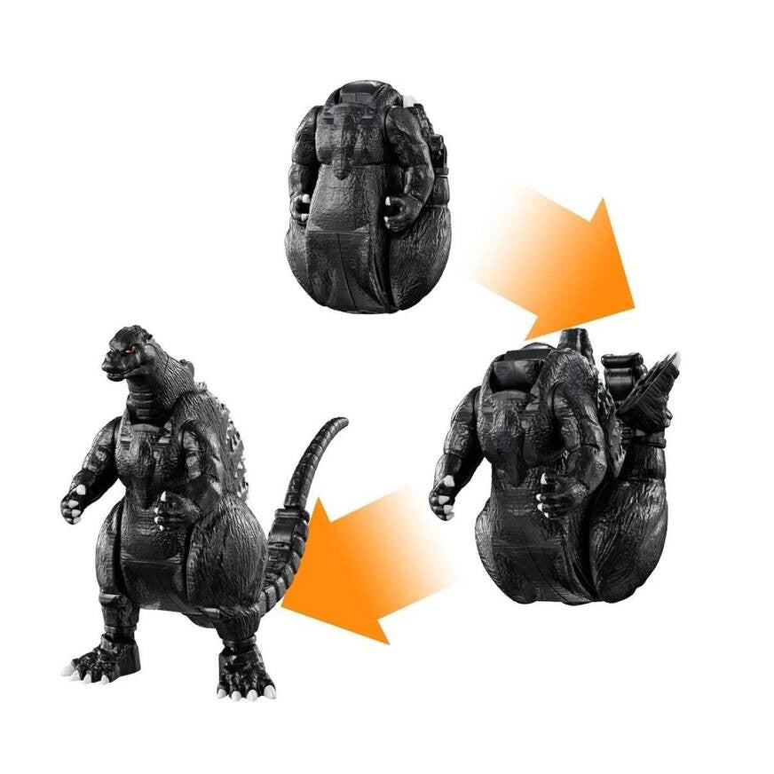 Bandai Namco Godzilla Transforming Egg Monsters- Godzilla- Collectible Figure