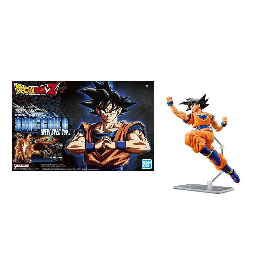 Bandai Figure-rise Standard Dragonball Z- Son Goku (New Spec Ver.)- Plastic Model Figure Kit